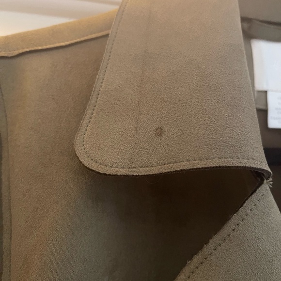 H&M Khaki/Olive Women's Trench Coat - Picture 3 of 6